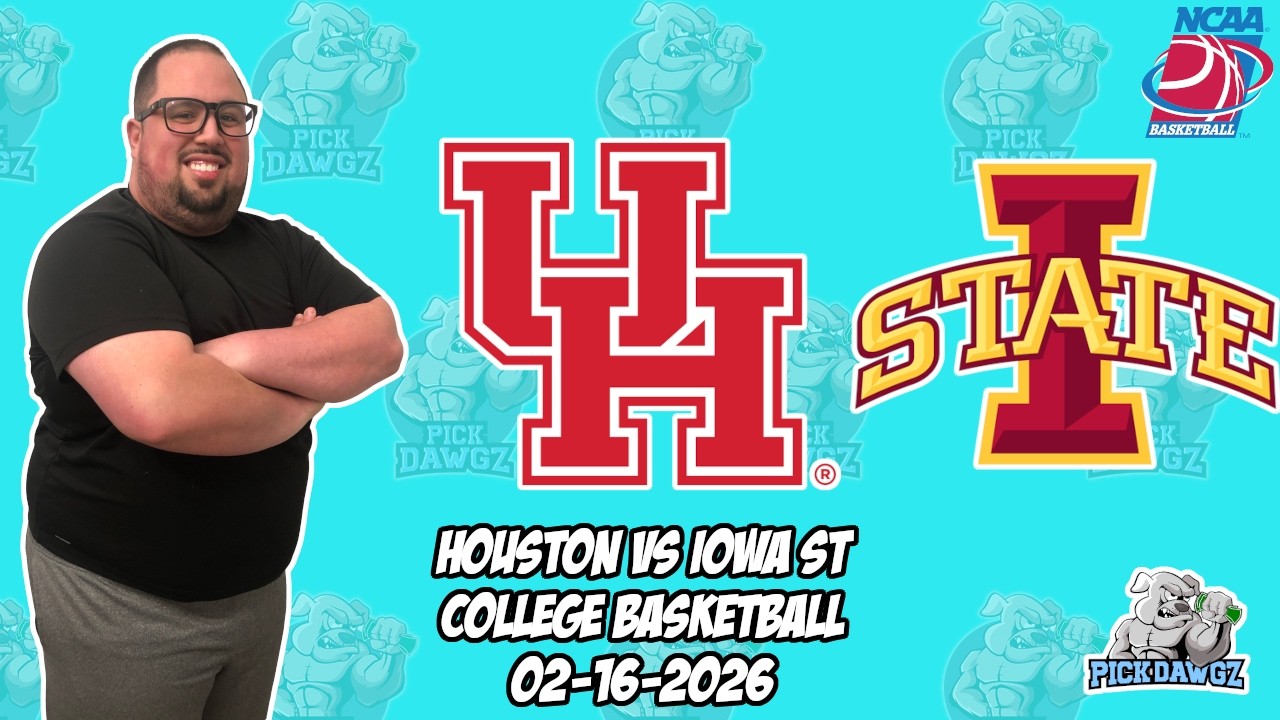 Houston vs Iowa State 2/16/26 Free College Basketball Picks and Predictions | NCAAB Pick