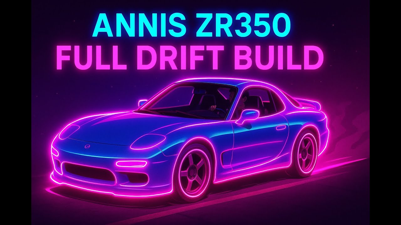GTA Online- Annis ZR350 Full Drift Build