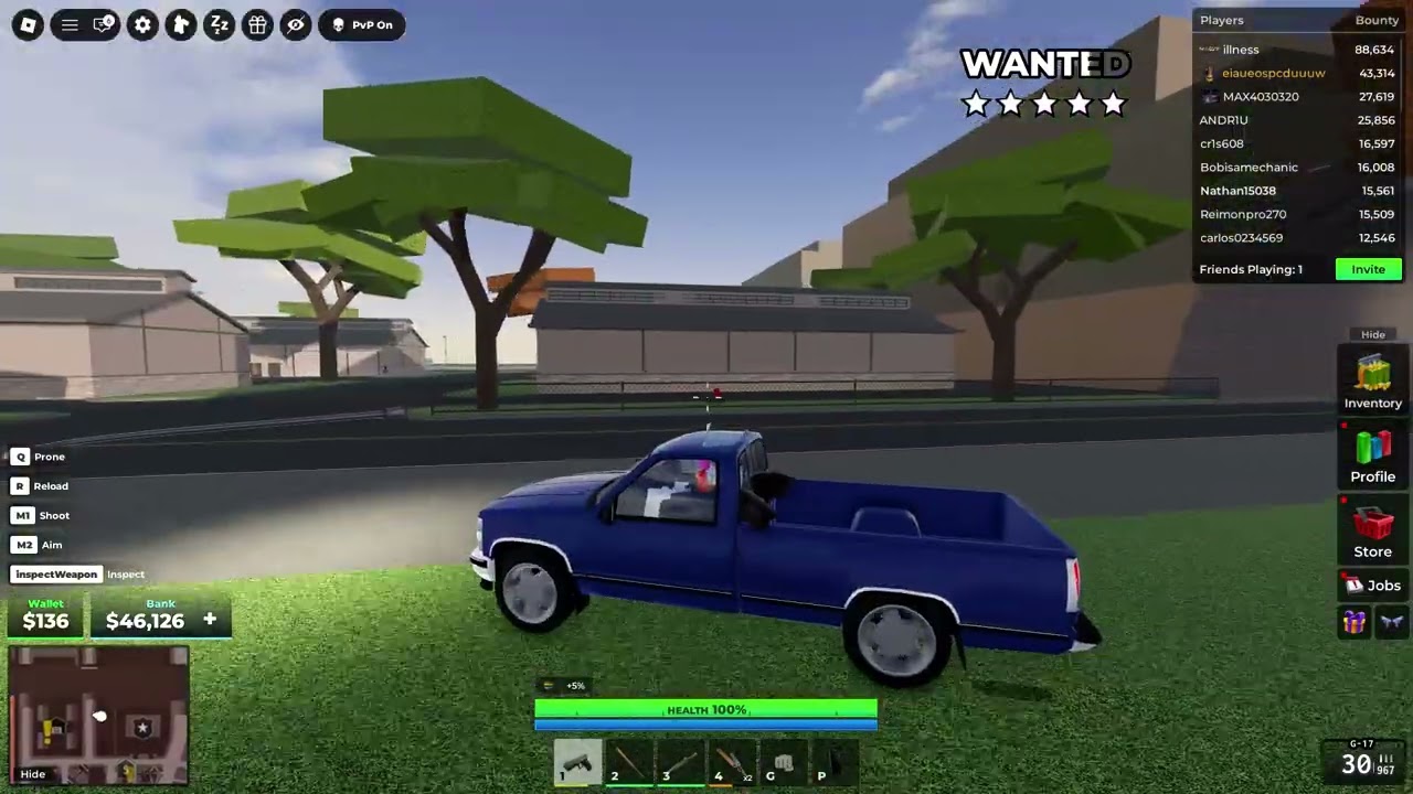 Trying to level up beginner and only weapon again. Also sorry to the people I griefed. (4)