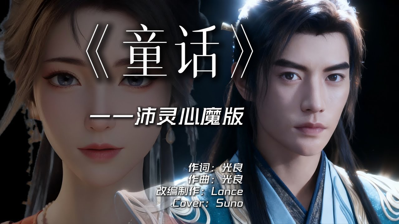 【金曲翻唱】沛灵：《童话》里都是骗人的 #凡人修仙传 #翻唱 #慕沛灵