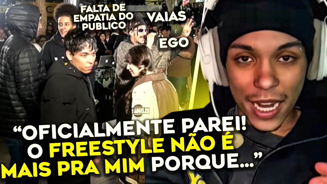MC LINO DEU ADEUS pras BATALHAS DE RIMA e MANDOU O PAPO *até que ponto isso vai...*