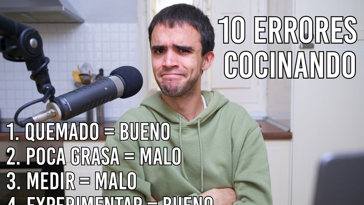 10 errores de principiante en la cocina