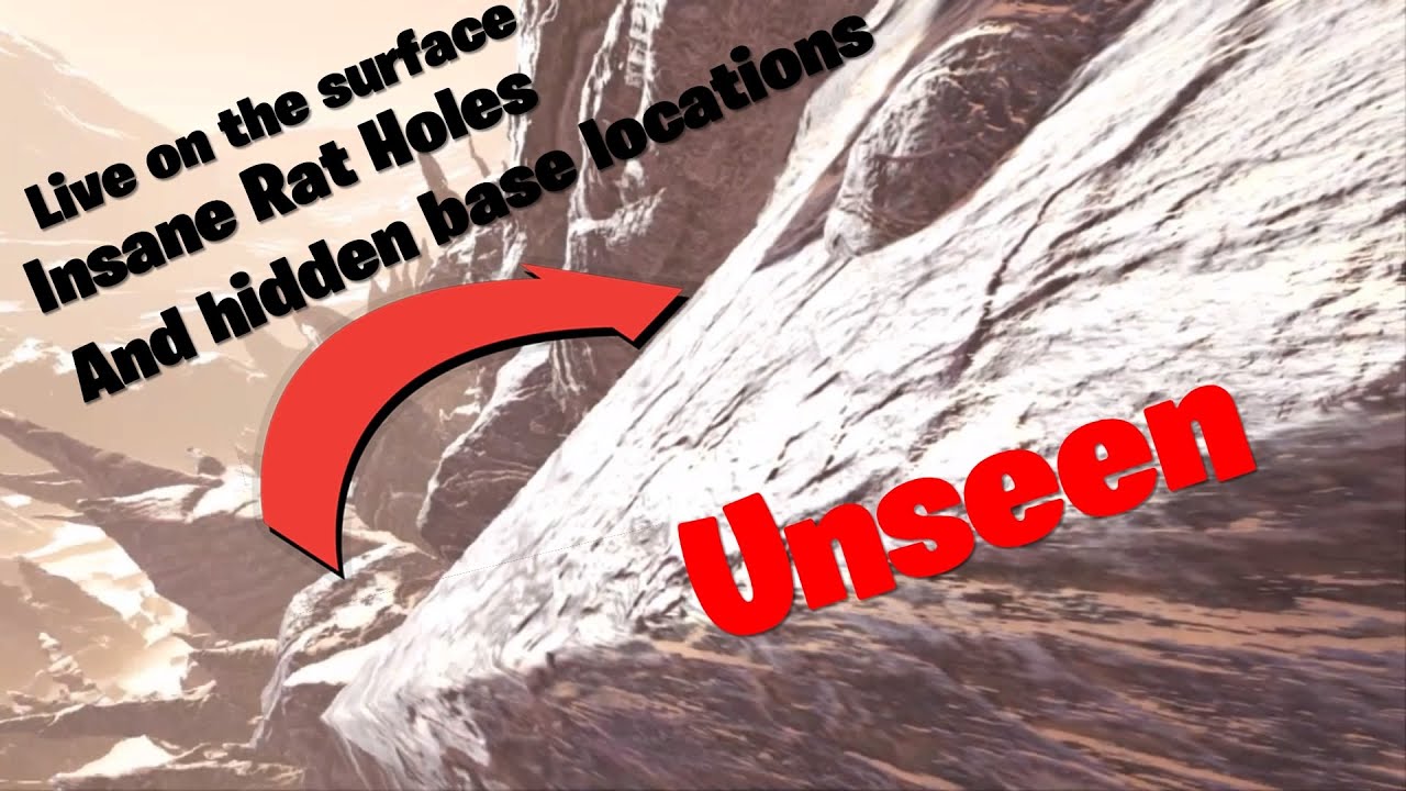 Aberration Surface Rat holes and hidden base locations Unseen