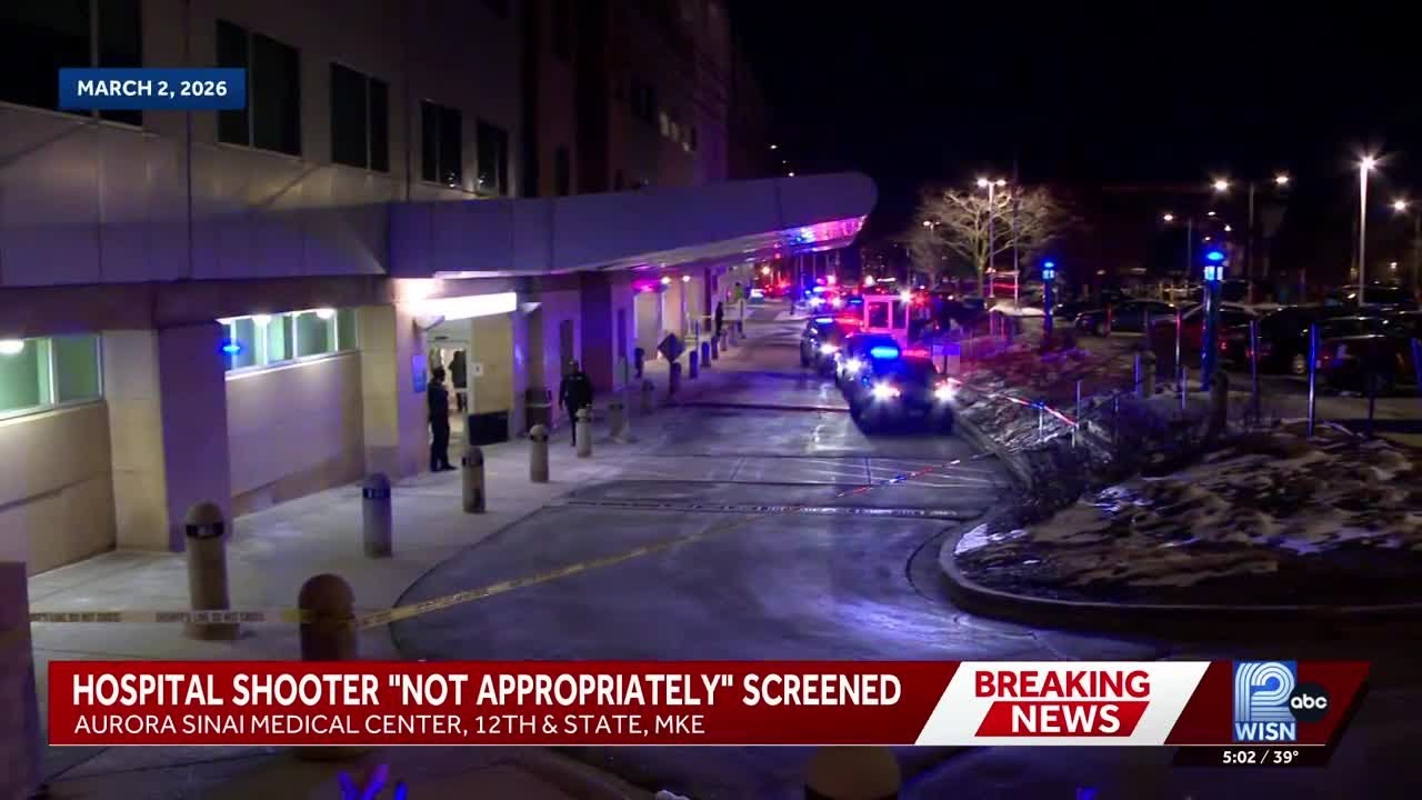 Milwaukee hospital lobby shooting