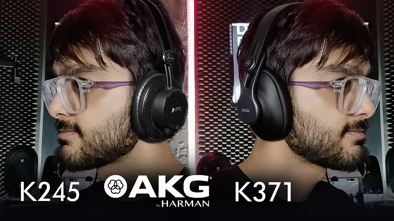 Geeked out the AKG K245 & K371 Headphones | First Look | Review