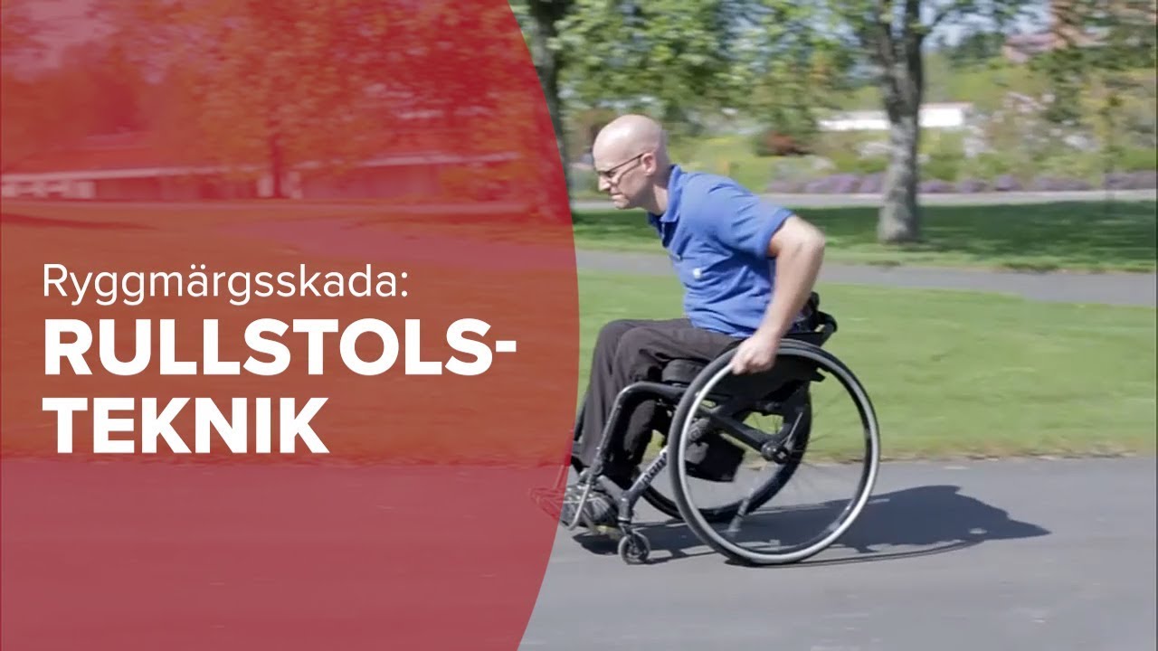 Rullstolsteknik vid ryggmärgsskada