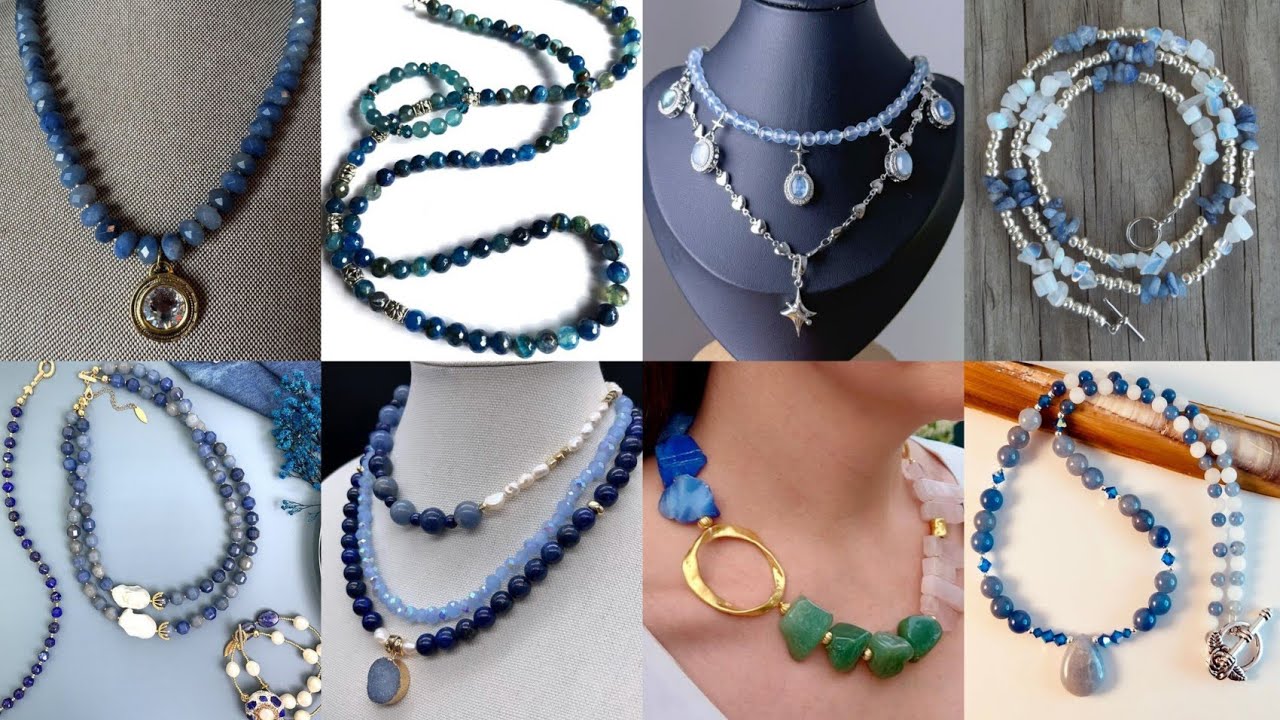Blue Aventurine Necklace Designs🤩 – The Most Stunning Gemstone Jewelry Trend!
