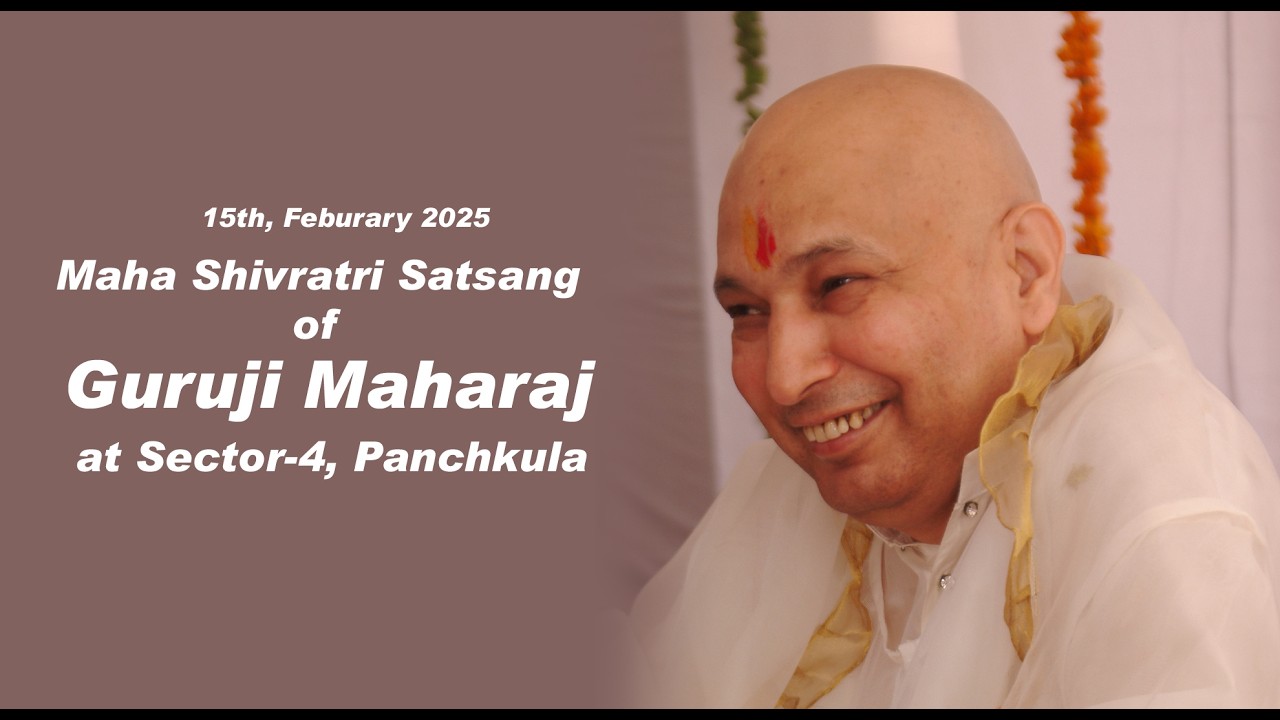 Maha Shivratri Satsang of GURUJI MAHARAJ at Sector-4, Panchkula