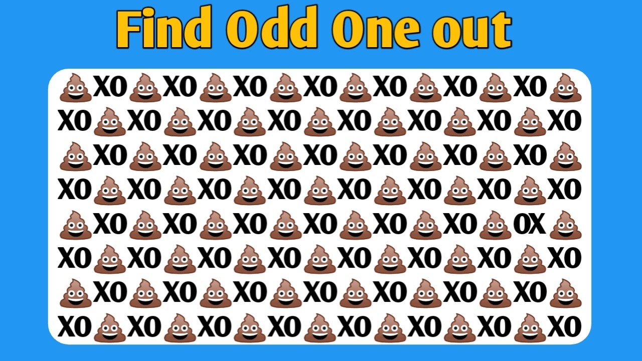 Number Puzzle 🍦| Find The Odd Number 👀 | Only Geniuses Can Find All! 🧠