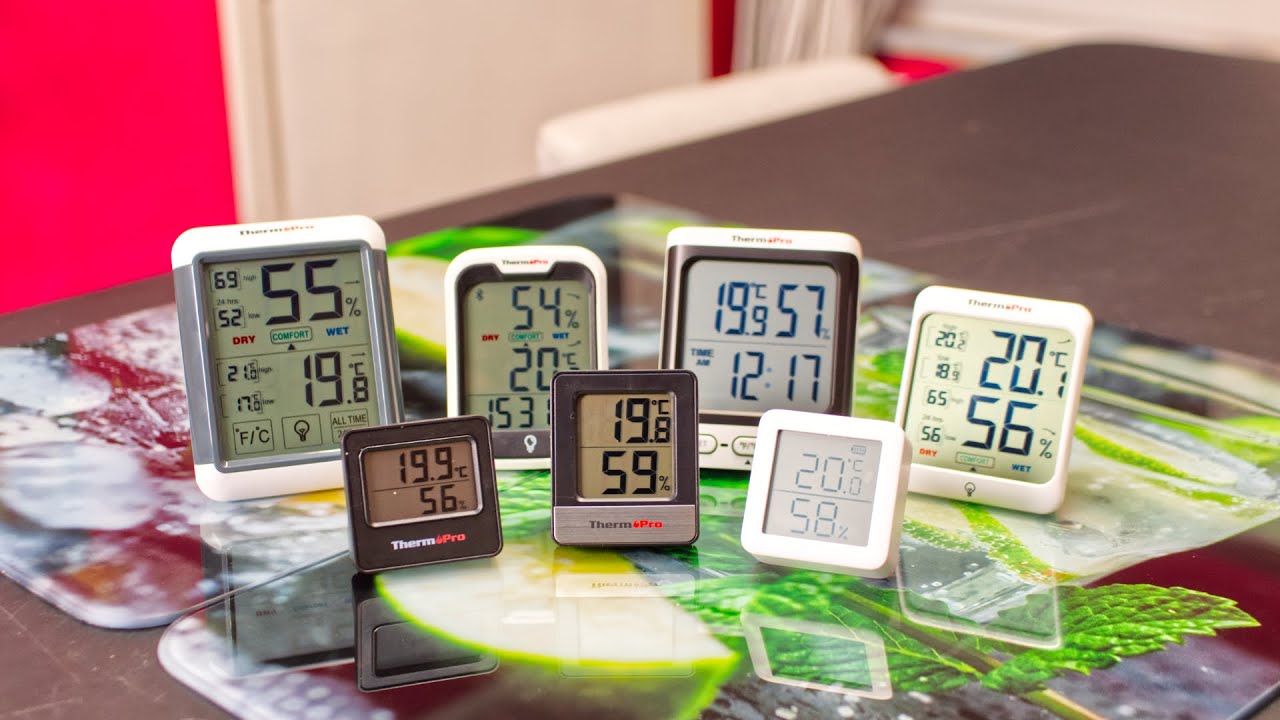 Die BESTEN Thermometer und Hygrometer f&uuml;r Innenr&auml;ume