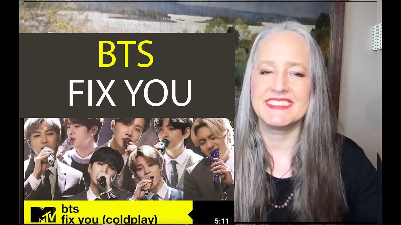 Voice Teacher Reaction to BTS  - Fix You | Cold Play Cover