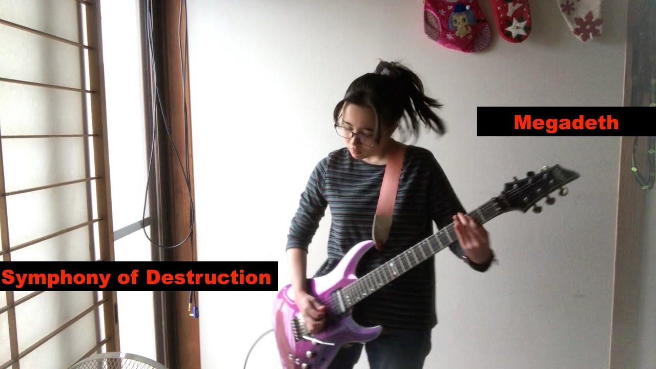 #Megadeth - Symphony of Destruction - guitar #cover #メガデス