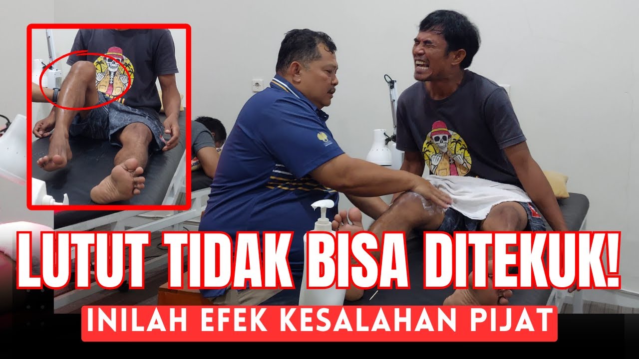 MCO ARIF - LUTUT TIDAK BISA DITEKUK! INILAH EFEK KESALAHAN PIJAT