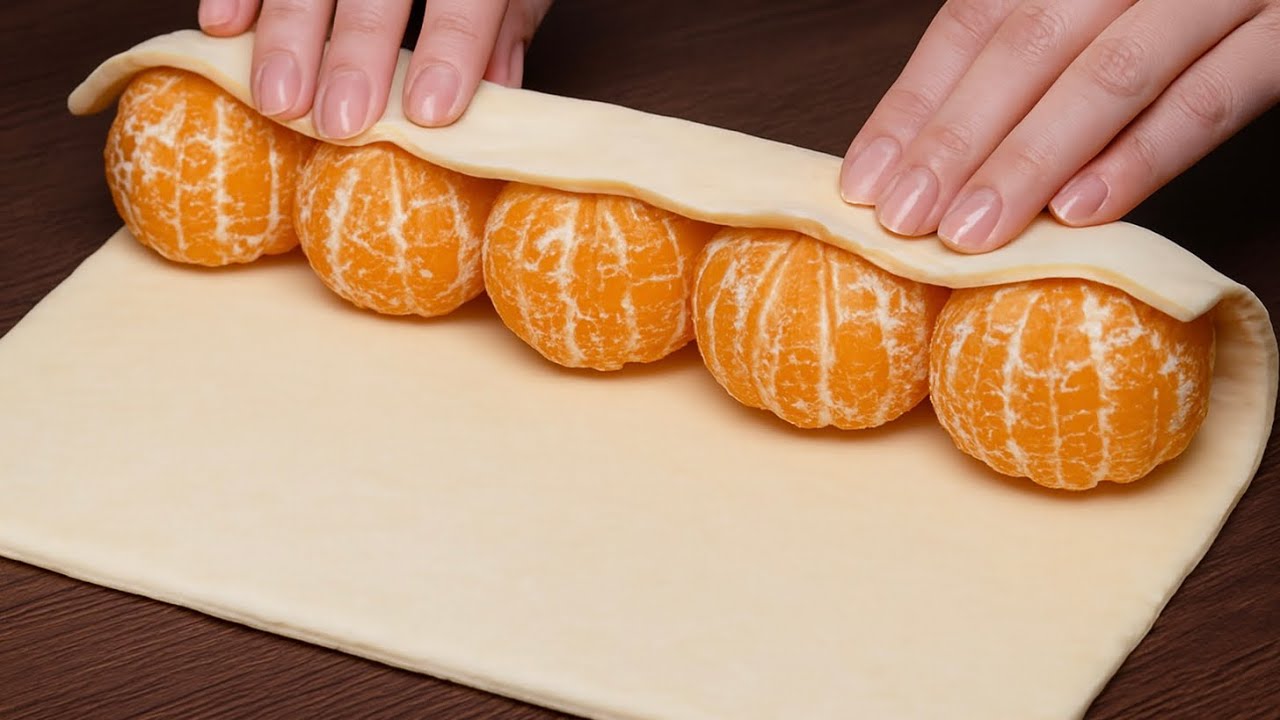 Alle Gäste waren überrascht! Ein köstliches Weihnachtsdessert mit Mandarinen in nur 10 Minuten!