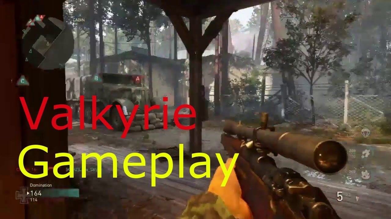 Call of Duty WWII Valkyrie Gameplay (New Map)