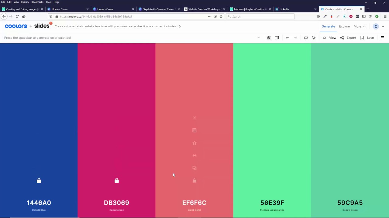 How to Use Coolors.co to Pick Colors