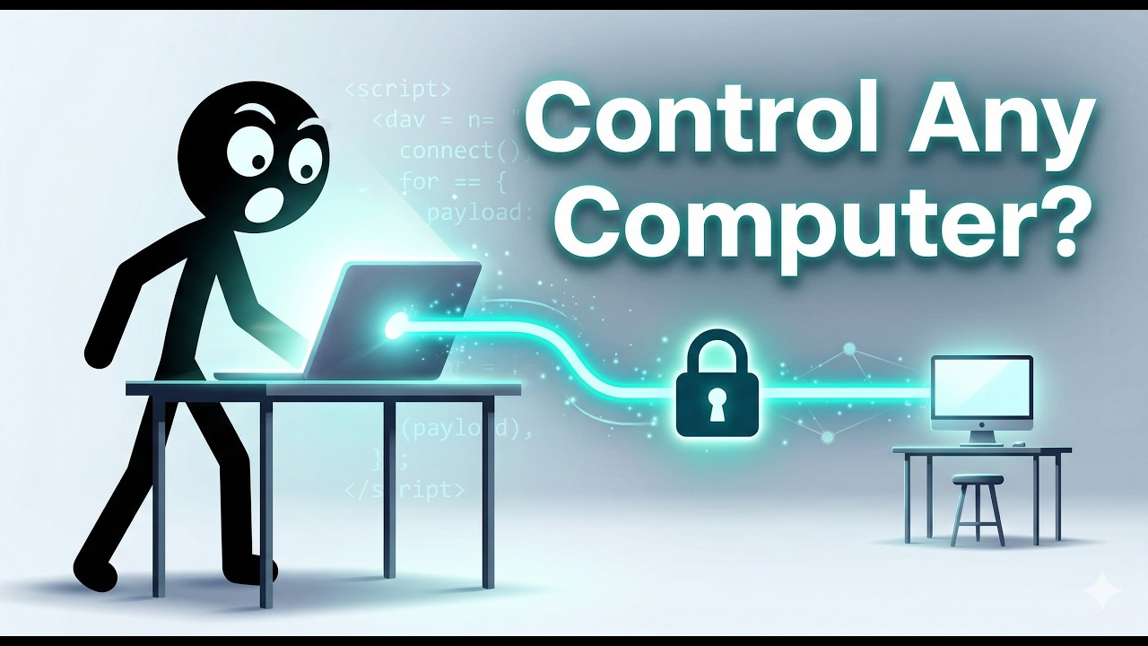 “Control Any Computer Remotely? 😳 (SSH Explained)”