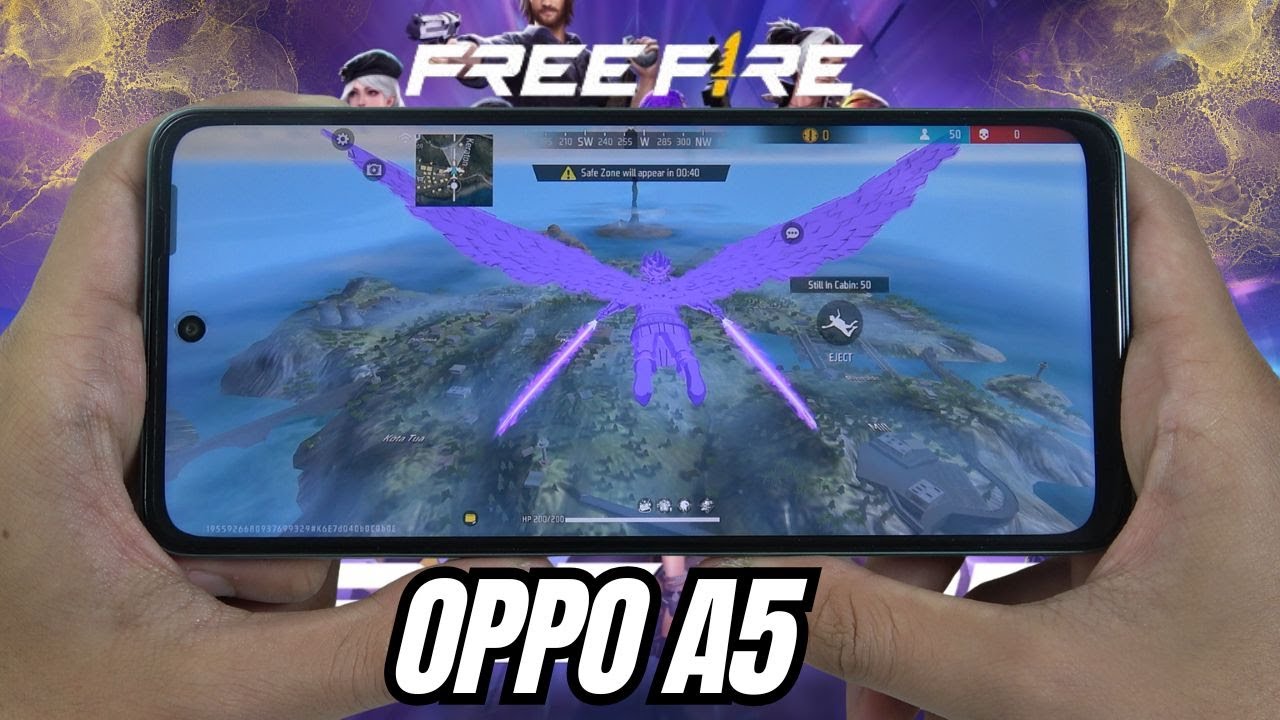 Oppo A5 test game Free Fire Mobile | Dimensity 6300