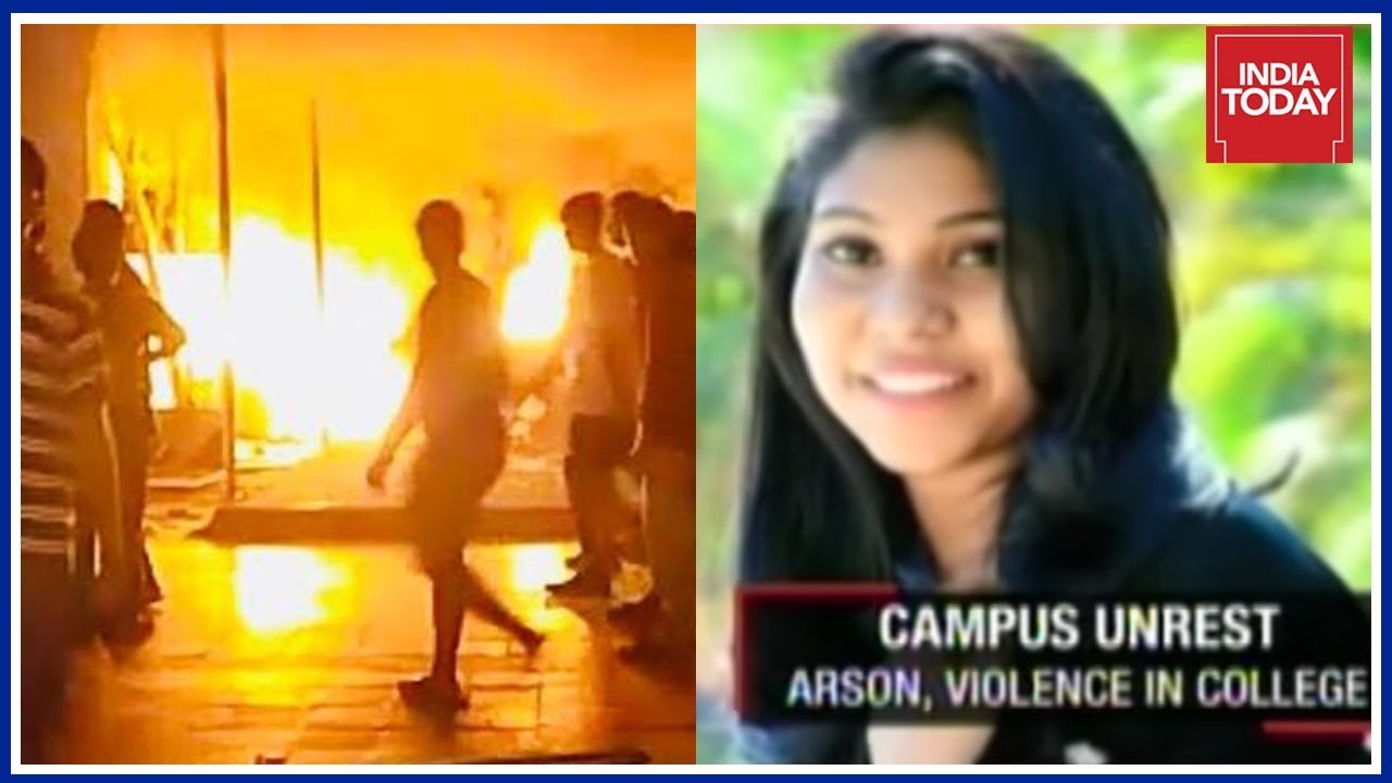 Violent Protests Breaks Out In Sathyabama University Over Student Suicide