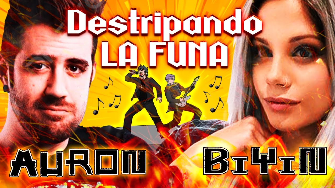 🎵 DESTRIPANDO LA FUNA 🎵 Auron y Biyin - COVER PARODIA