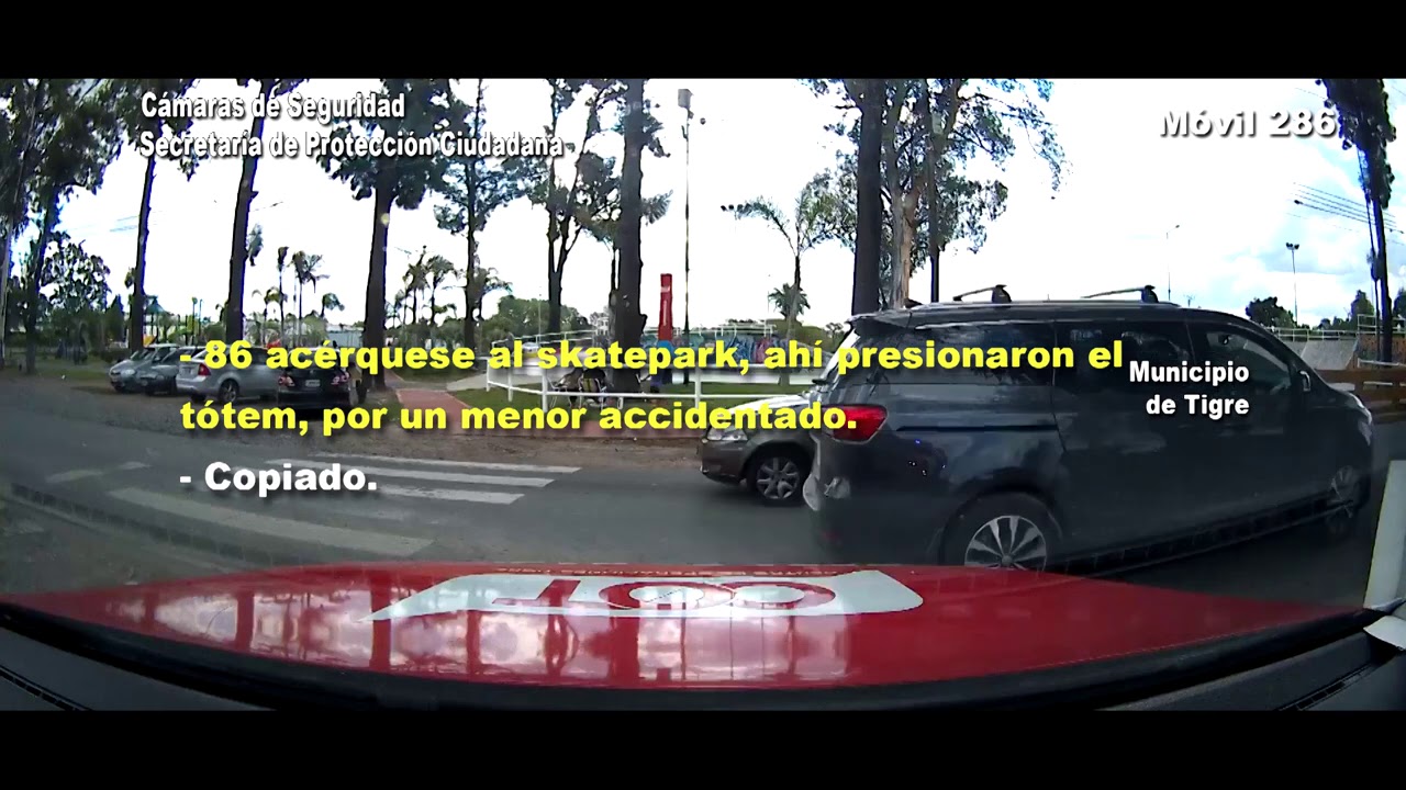 Niño accidentado fue asistido rápidamente tras un alerta desde un tótem de seguridad del COT