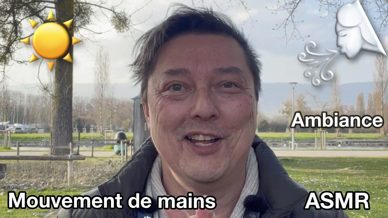 ASMR : une nouvelle sortie à l'exterieur. Parfait pour se détendre