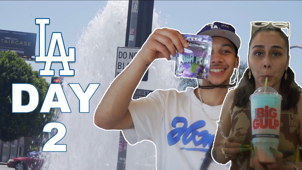 LA VLOG DAY 2 WITH WAVYUTE | DARNELL VLOGS