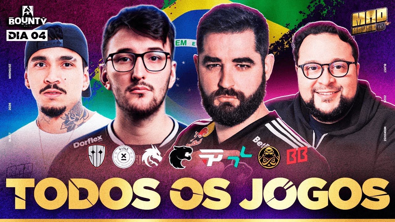 BLAST BOUNTY 2026 (dia 04) - TODOS OS JOGOS - COMPLETO
