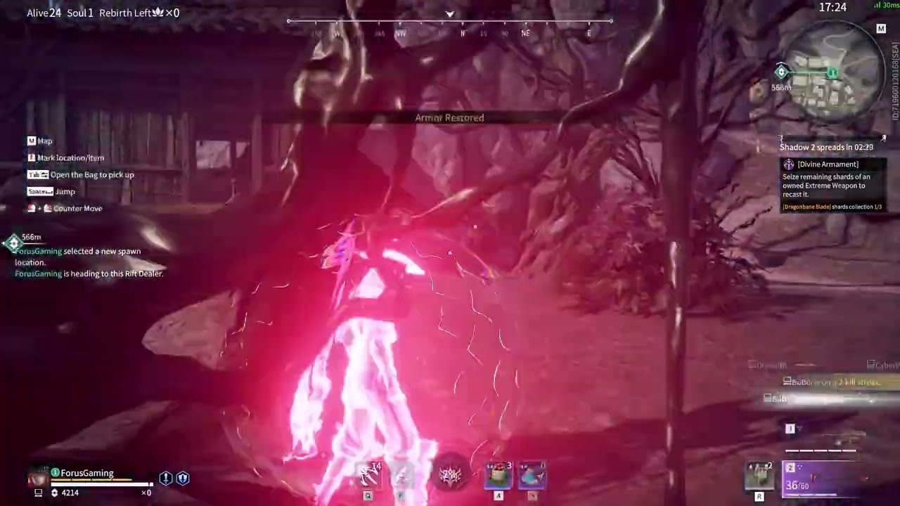 Naraka:Bladepoint - How to get the red weapon and win
