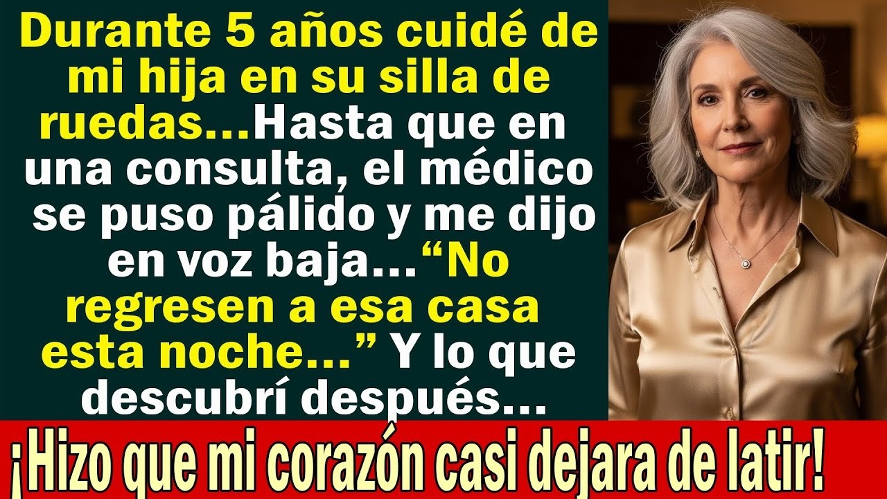 Cuidé a mi hija 5 años… hasta que el médico me advirtió  'No vuelvan a casa esta noche '