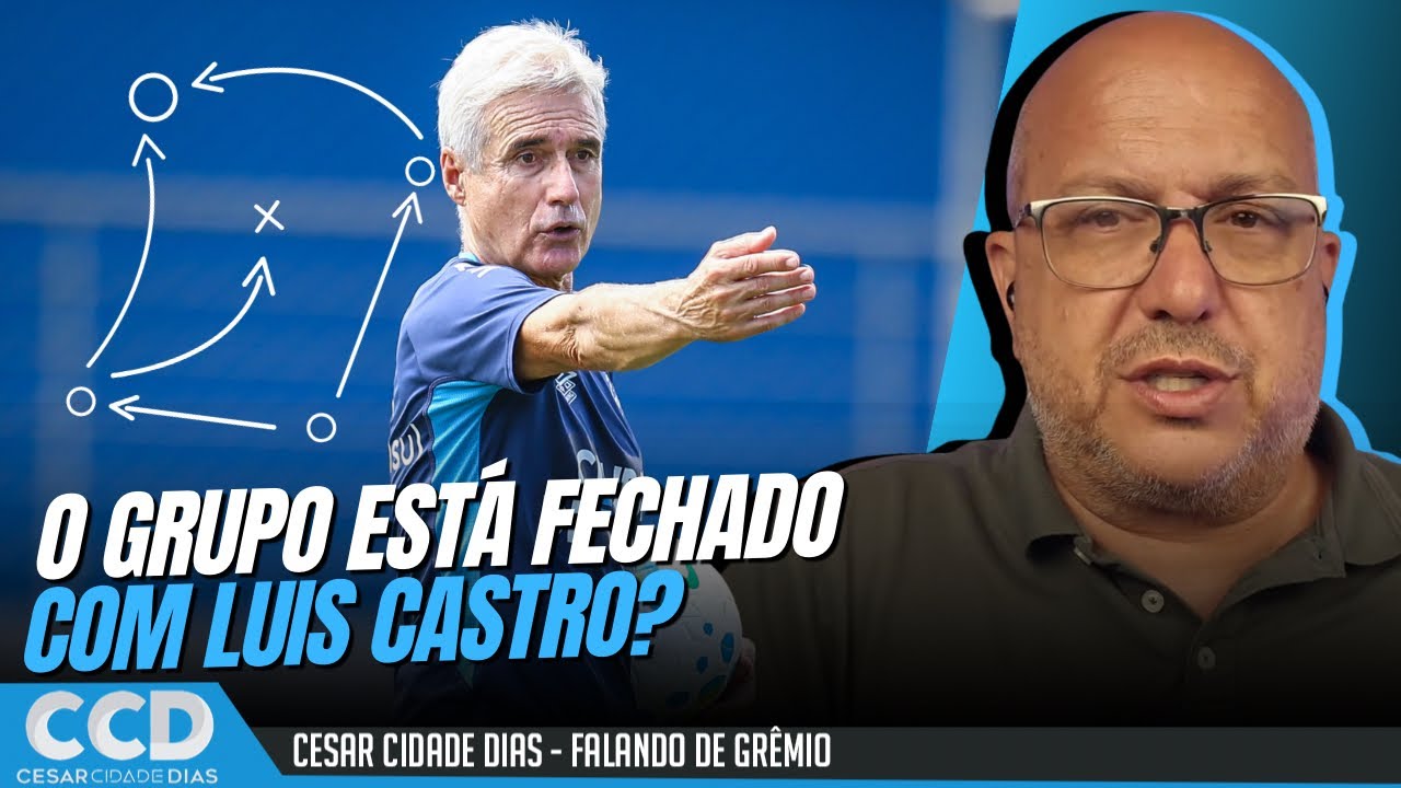 Bastidores, reuniões, dificuldades e mudanças: como está o ambiente de Luis Castro no Grêmio