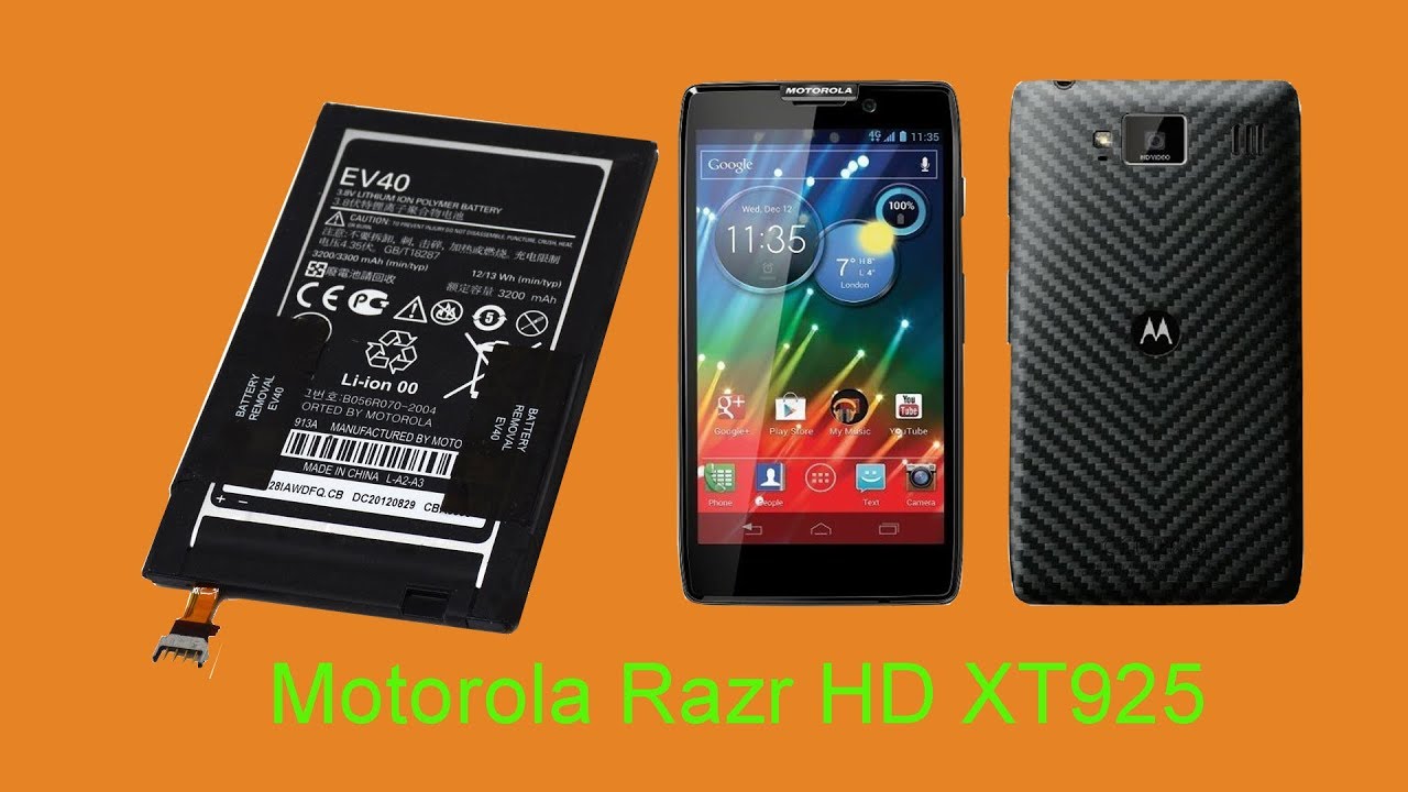 Motorola Razr HD XT925 - Battery Replacement