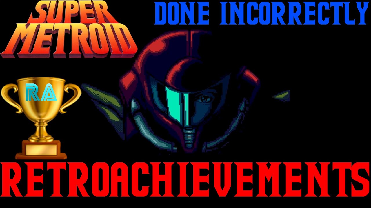 Super Metroid RetroAchievements: Throwing a Speedrunner for a Loop