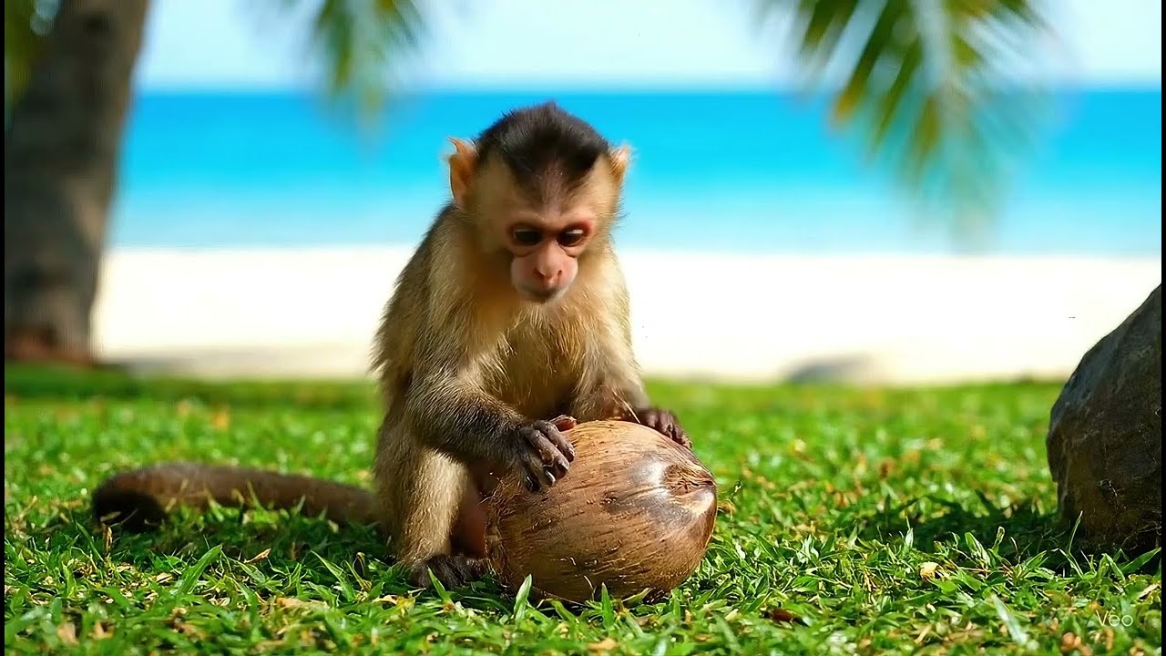 Love animals love monkey.