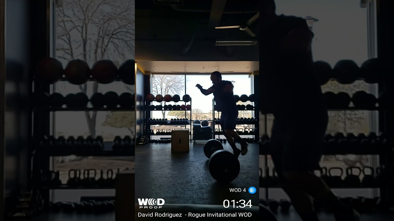 Rogue Invitational WOD 4