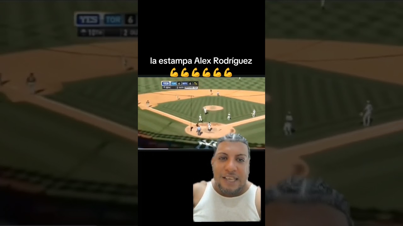 La estampa Alex Rodríguez el mejor 