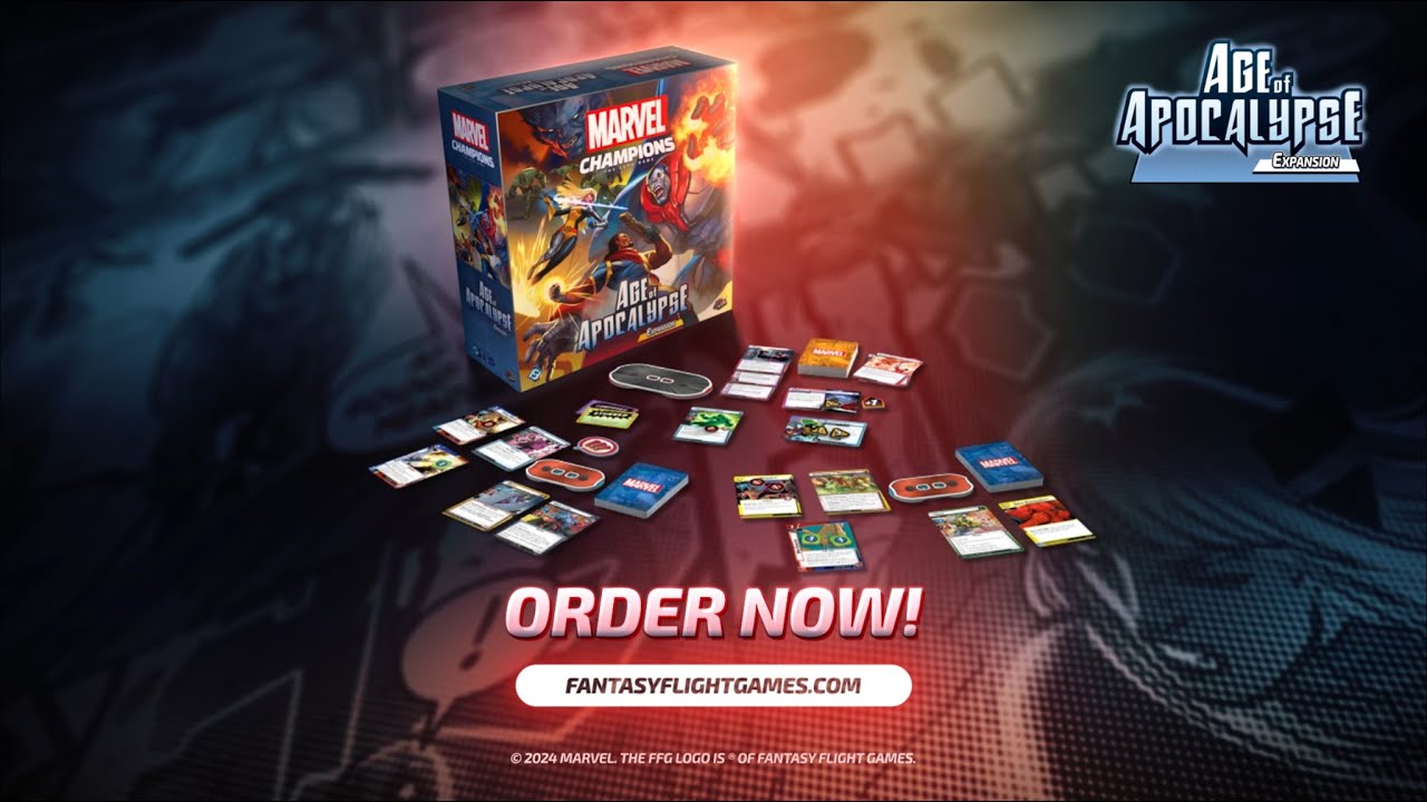 Marvel Champions Age of Apocalypse  OFFICIAL Trailer | Fantasy Flight Games
