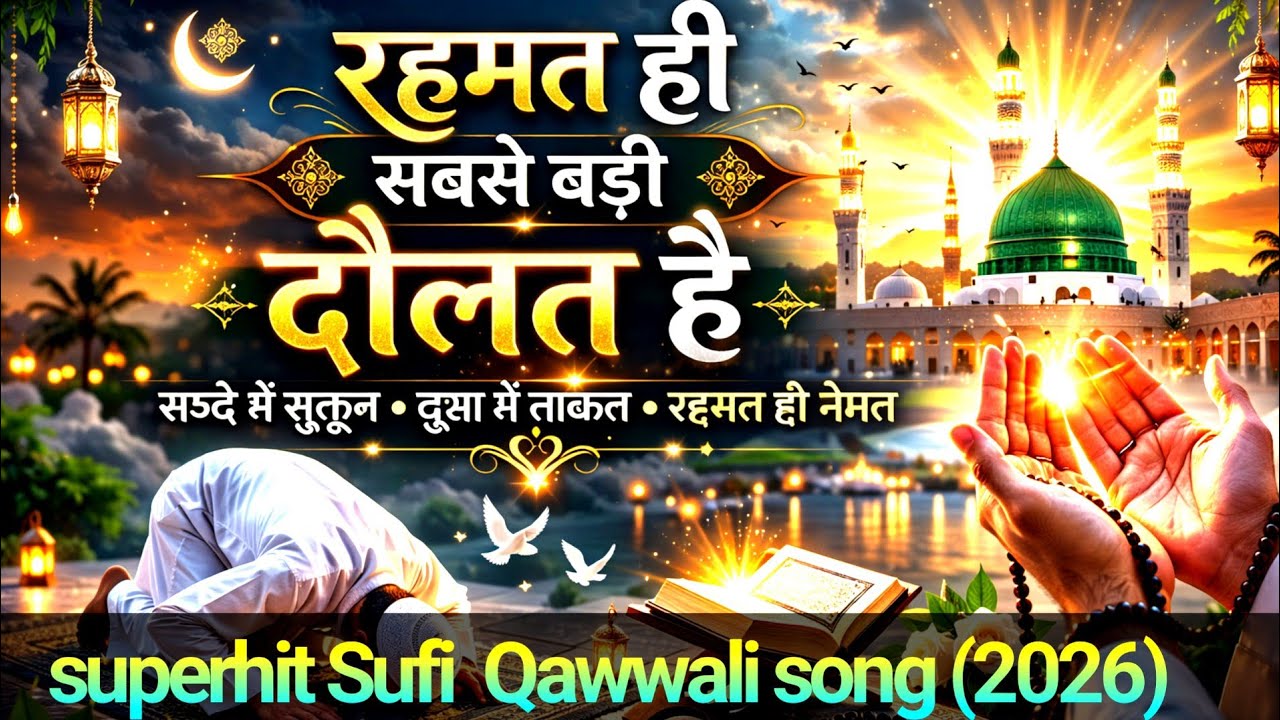 रहमत ही सबसे बड़ी दौलत है | Heart Touching Muslim Song 2026 | Islamic Hindi Song