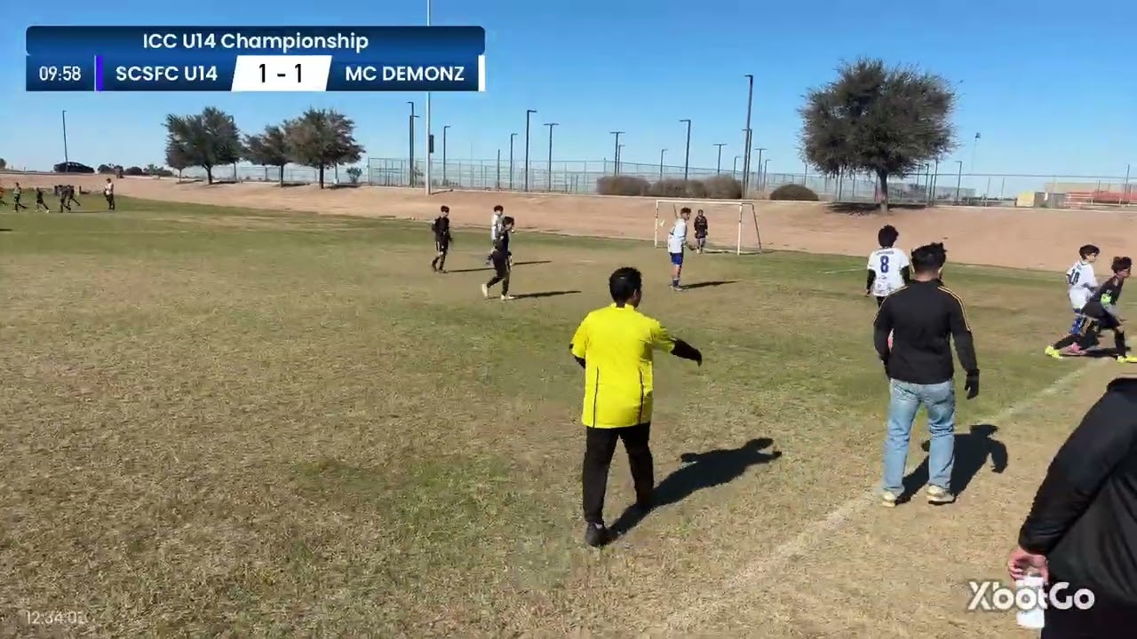SCSFC U14 VS MC DEMONZ CHAMPIONSHIP GAME ICC 2026 🏆