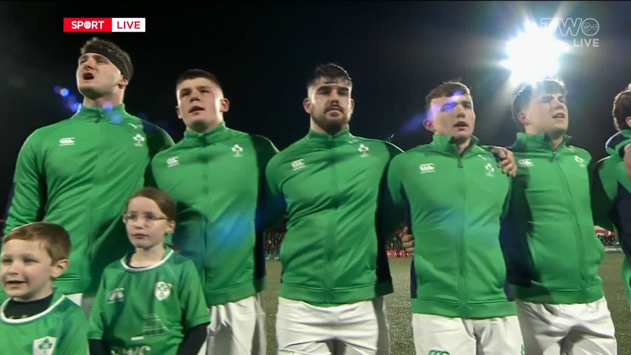 Amhrán na bhFiann at Virgin Media Park! ☘️