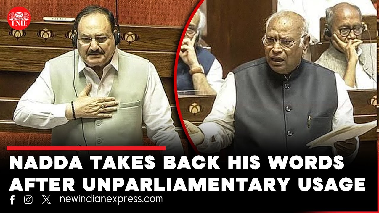 'Lost mental balance': JP Nadda attacks Mallikarjun Kharge and then apologises | Op Sindoor debate