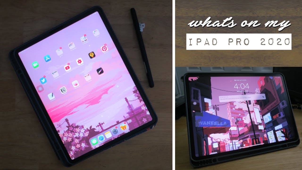 what's on my iPad Pro 2020 (: