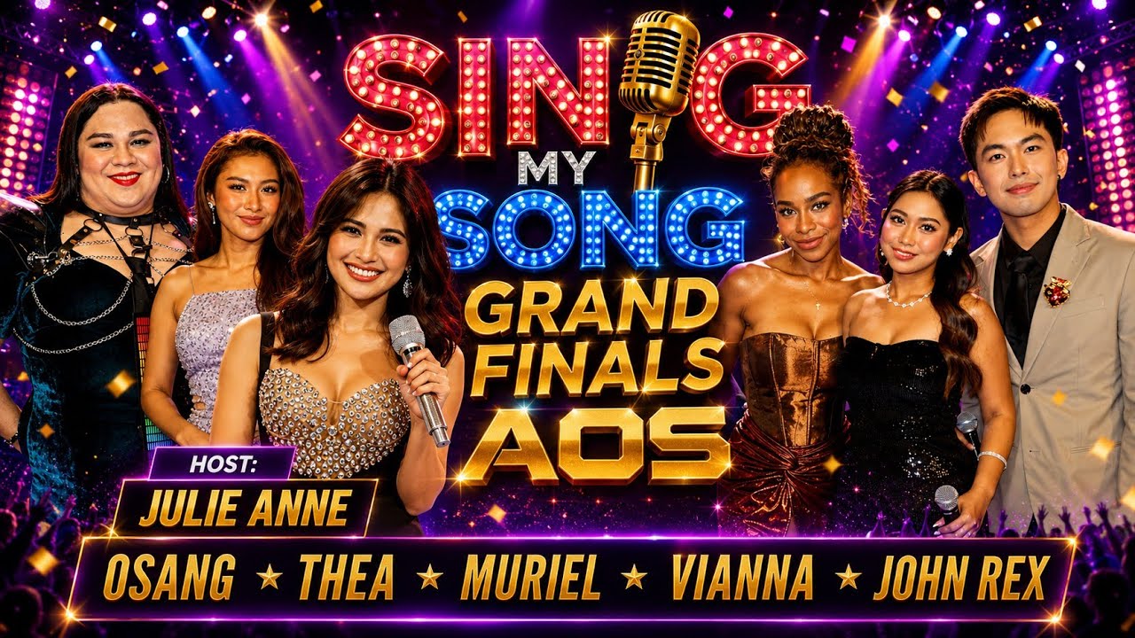 MASTERPIECE SING MY SONG GRAND FINALIST OSANG THEA MURIEL VIANNA JOHN REX AND JULIE ANNE 