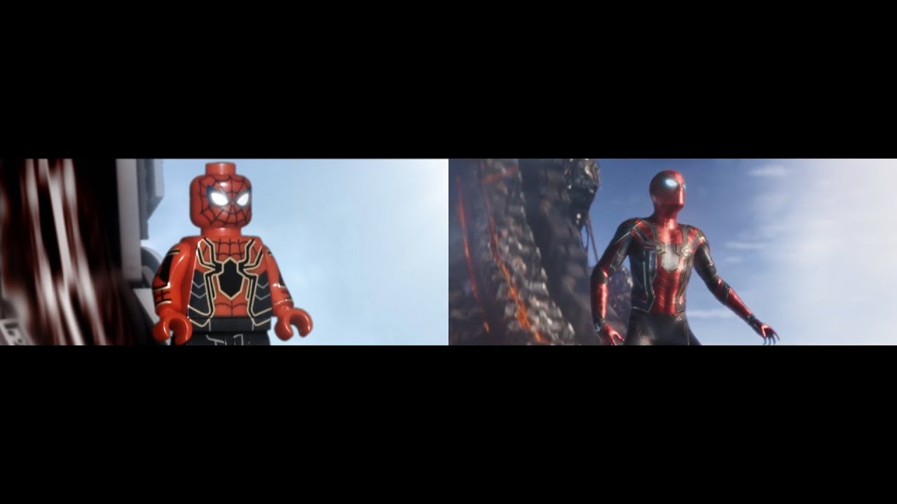 Avengers: Infinity War Trailer IN LEGO (Side by Side)