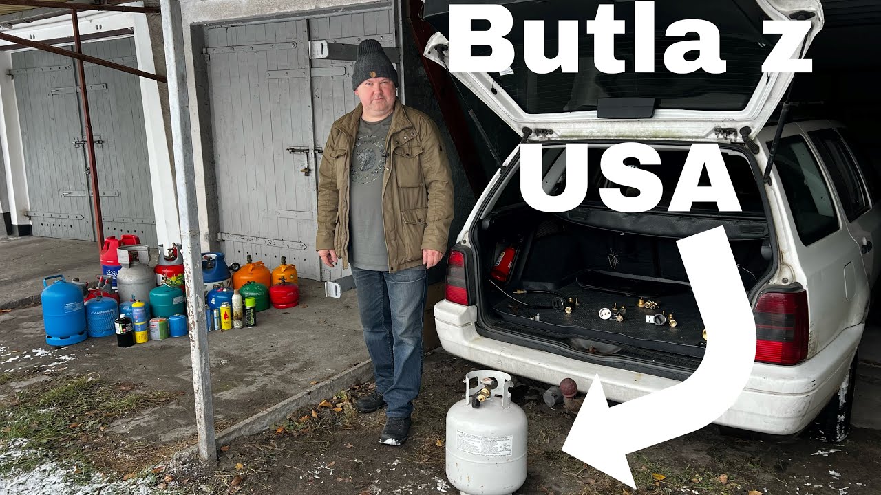 Butla USA z pływakiem i odpowietrznikiem - lepsza od GasBank.