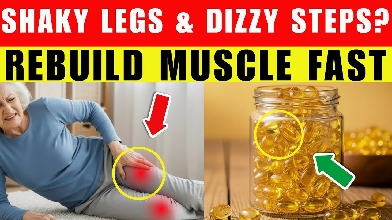 Over 60 With Weak Legs? Rebuild muscle Fast to Walk Steadier Again | Dr. Emily Hartwell