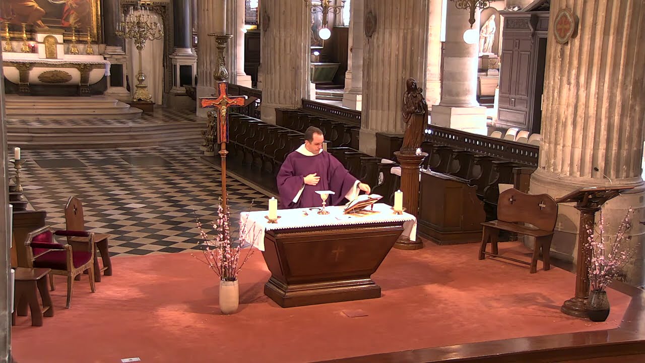Messe du Mercredi 18 mars 2026 à 12h30 - Saint Cyrille, évêque, docteur de l'Église