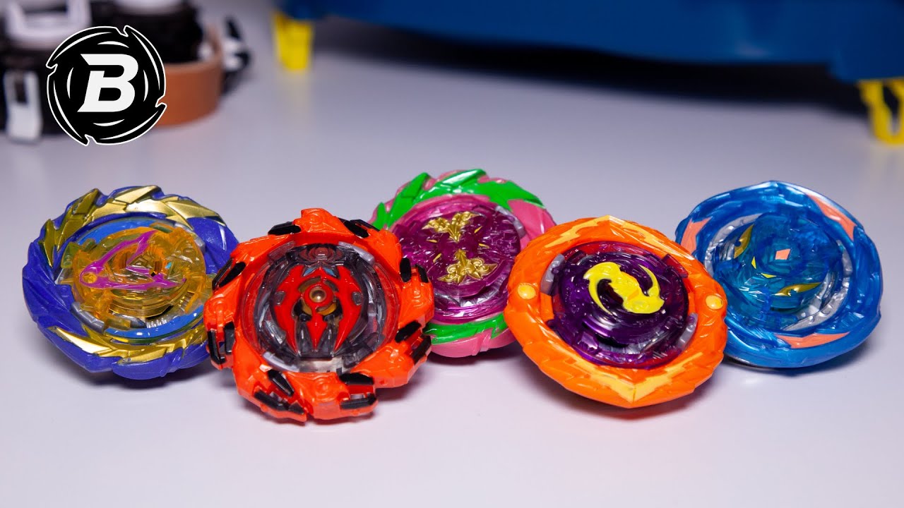 Beyblade QuadStrike All Stamina Beyblades Battle for First Place | ASMR | Blade Stadium