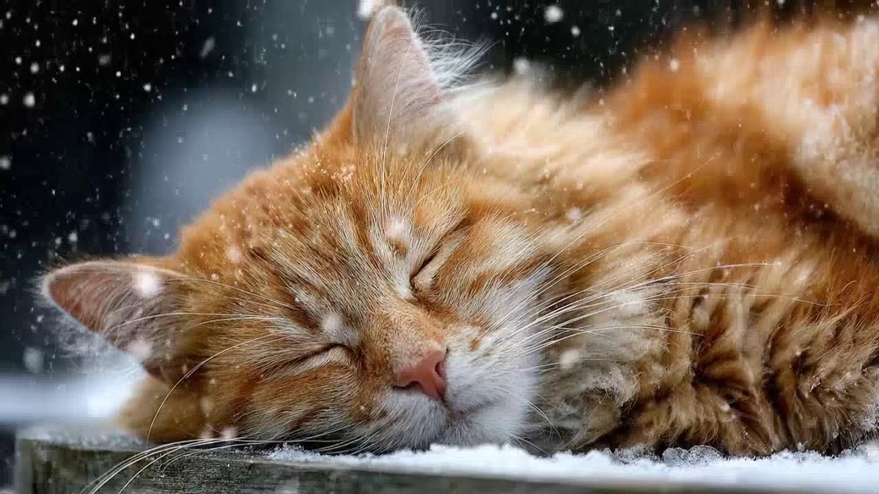 Midnight Jazz Drift for Sleeping Cats 🐱 Slow Night Comfort Sounds