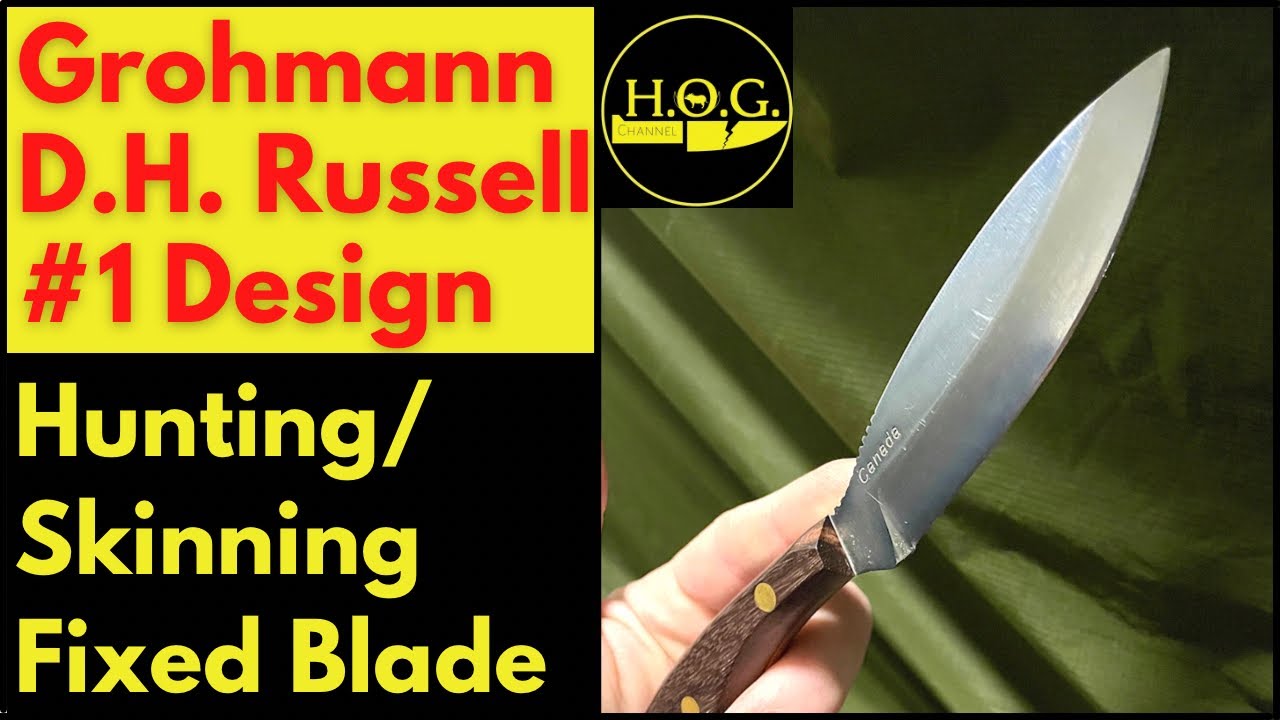 Grohmann CANADIAN BELT KNIFE | A One-of-a-kind Traditional Hunting/Skinning Knife You Have To Try